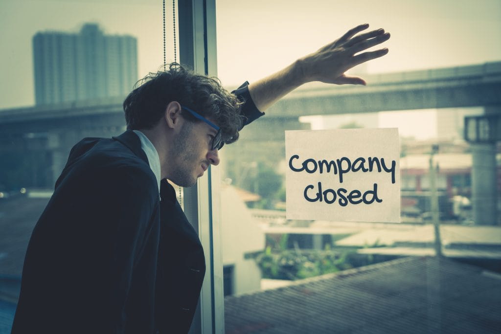 Fermer une entreprise du jour au lendemain