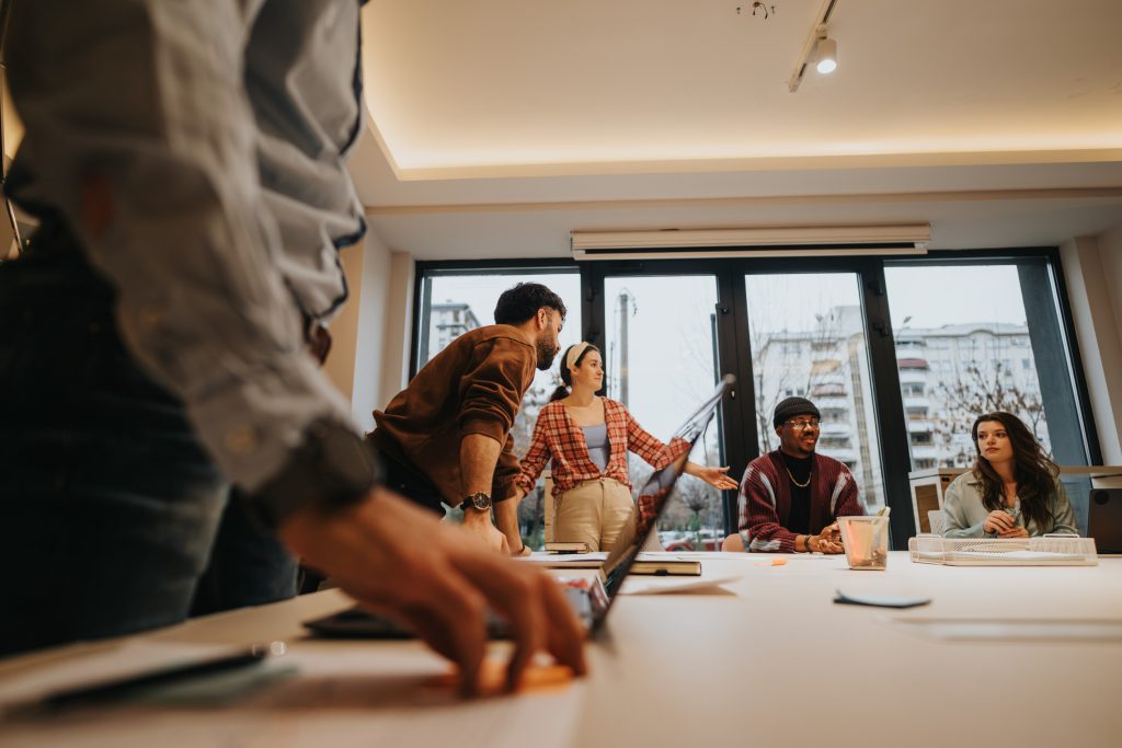 jeunes Travail collaboratif