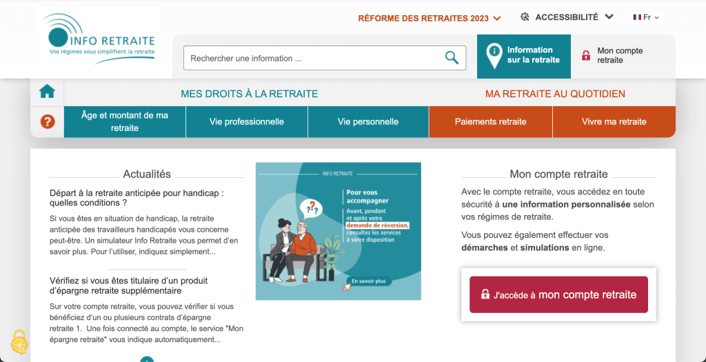 info-retraite.fr relevé de carrière