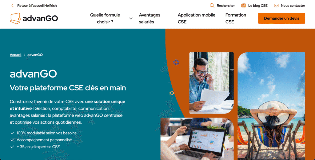 AdvanGo CSE une plateforme qui améliore la gestion des Comités Sociaux et Économiques