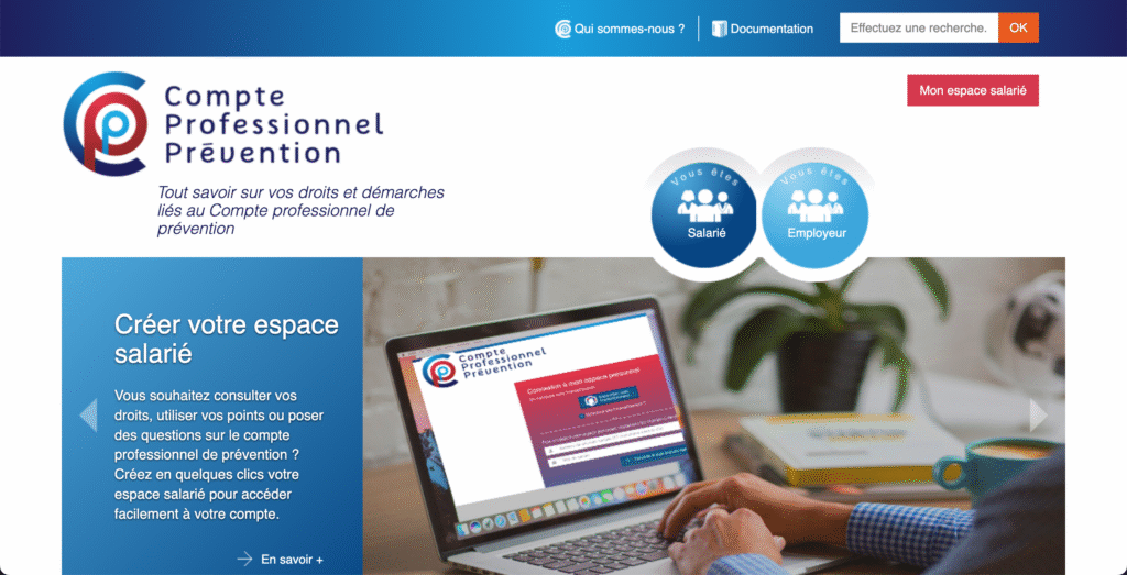 Compte professionnel de prévention