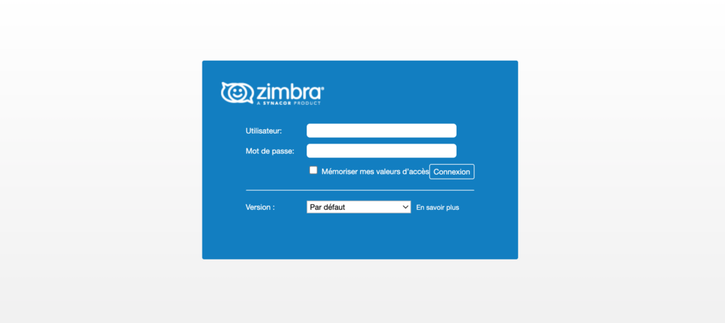 Zimbra SDIS 33
