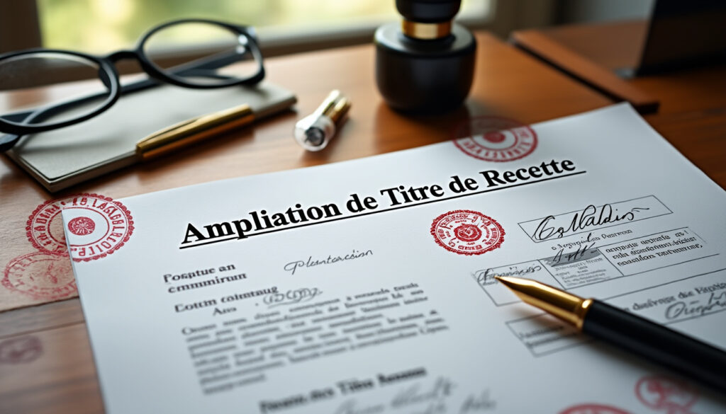 découvrez la définition précise et le fonctionnement de l'ampliation de titre de recette, un concept clé pour assurer la validité et l'exécution des documents comptables.