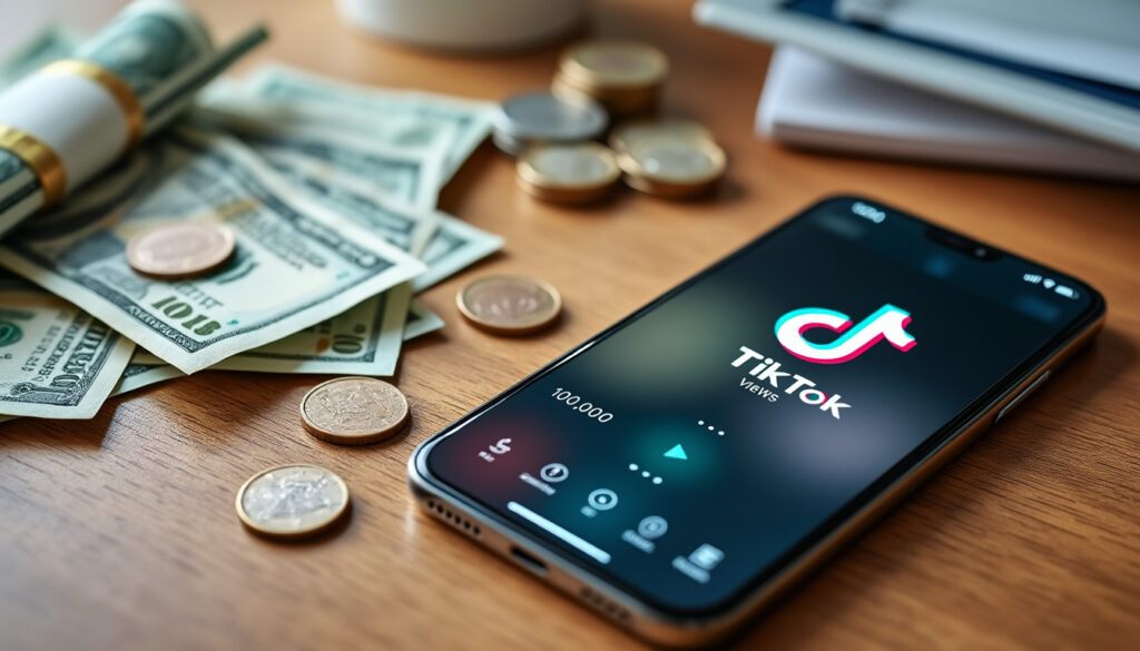 découvrez combien peut rapporter une vidéo tiktok atteignant 100 000 vues et les facteurs influençant les revenus générés.