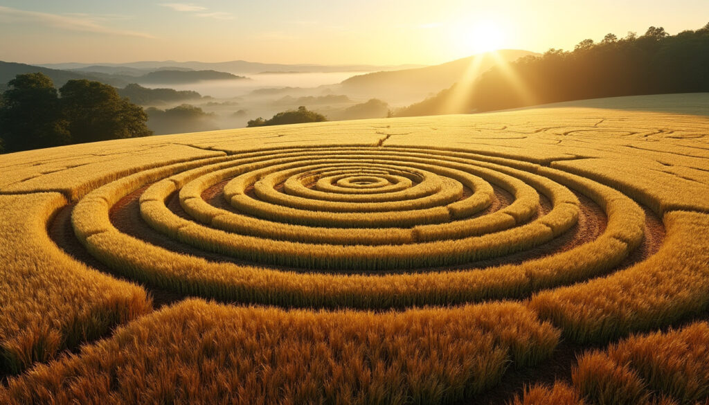 découvrez les origines fascinantes et les mystères entourant les formations de crop circles. explorez leurs significations, théories et les secrets derrière ces phénomènes énigmatiques.