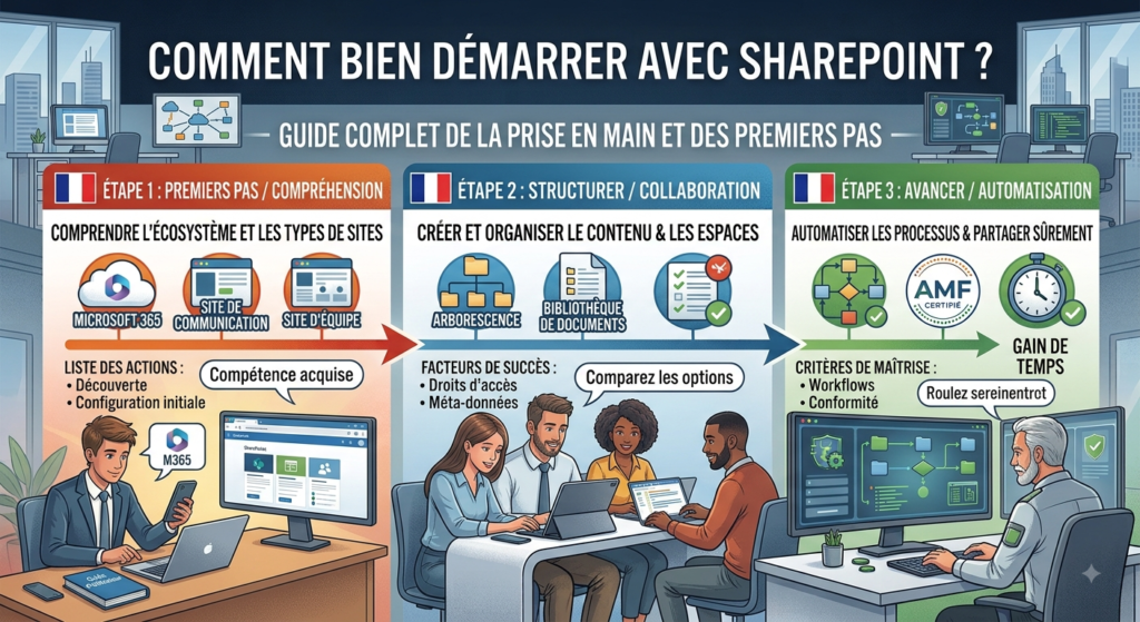 Comment bien démarrer avec SharePoint ?